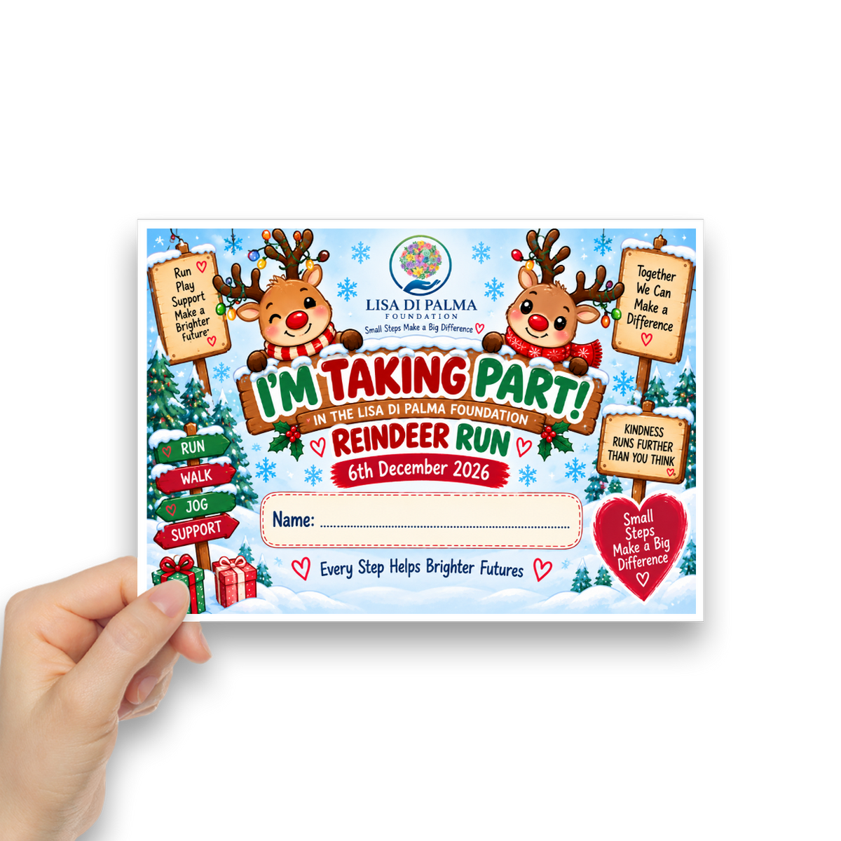 Reindeer Run Fundraiser Pack